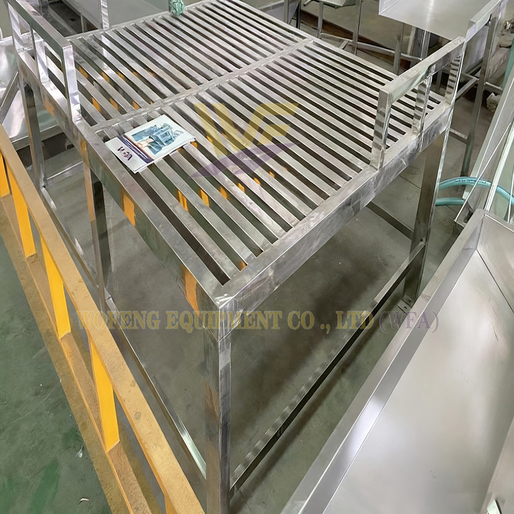 Meat Processing Machinery Pig Carcass Receiving Table Abattoir Equipment