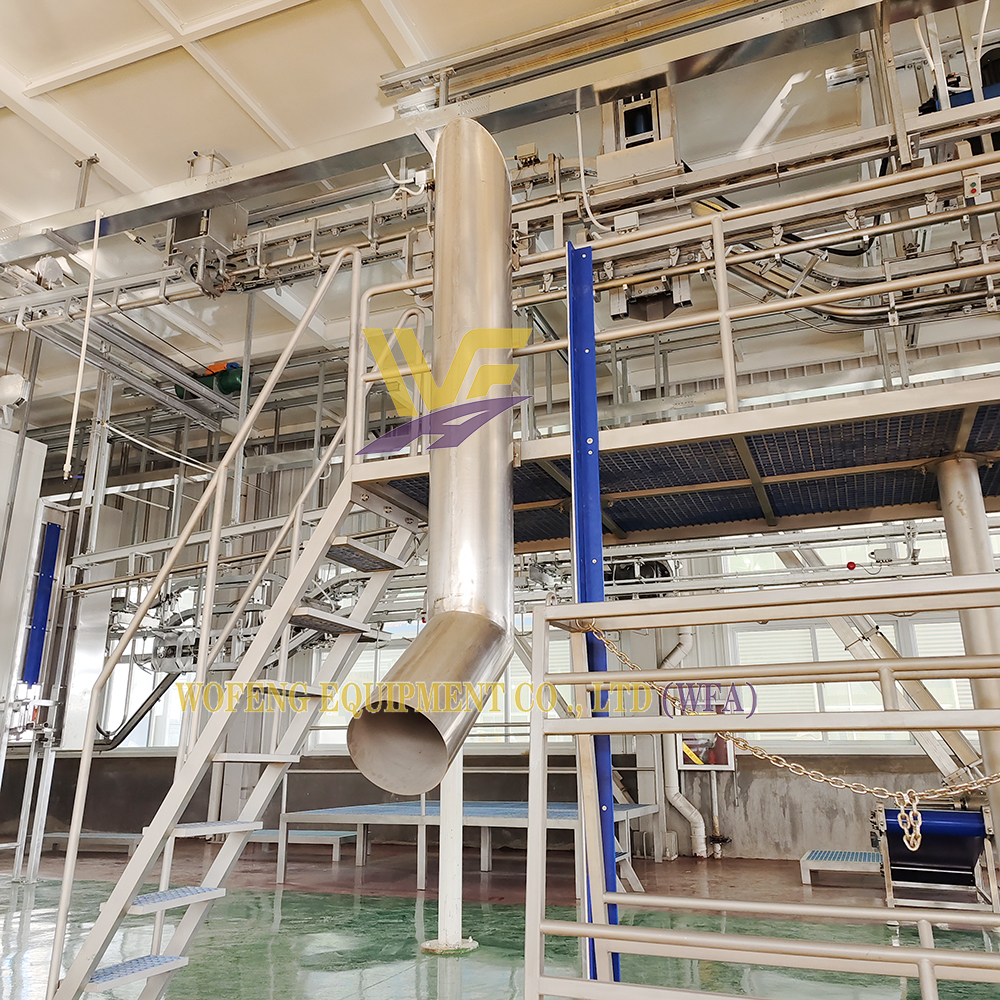 Abattoir Machine Animal Hooves Sliding Chute Slaughterhouse