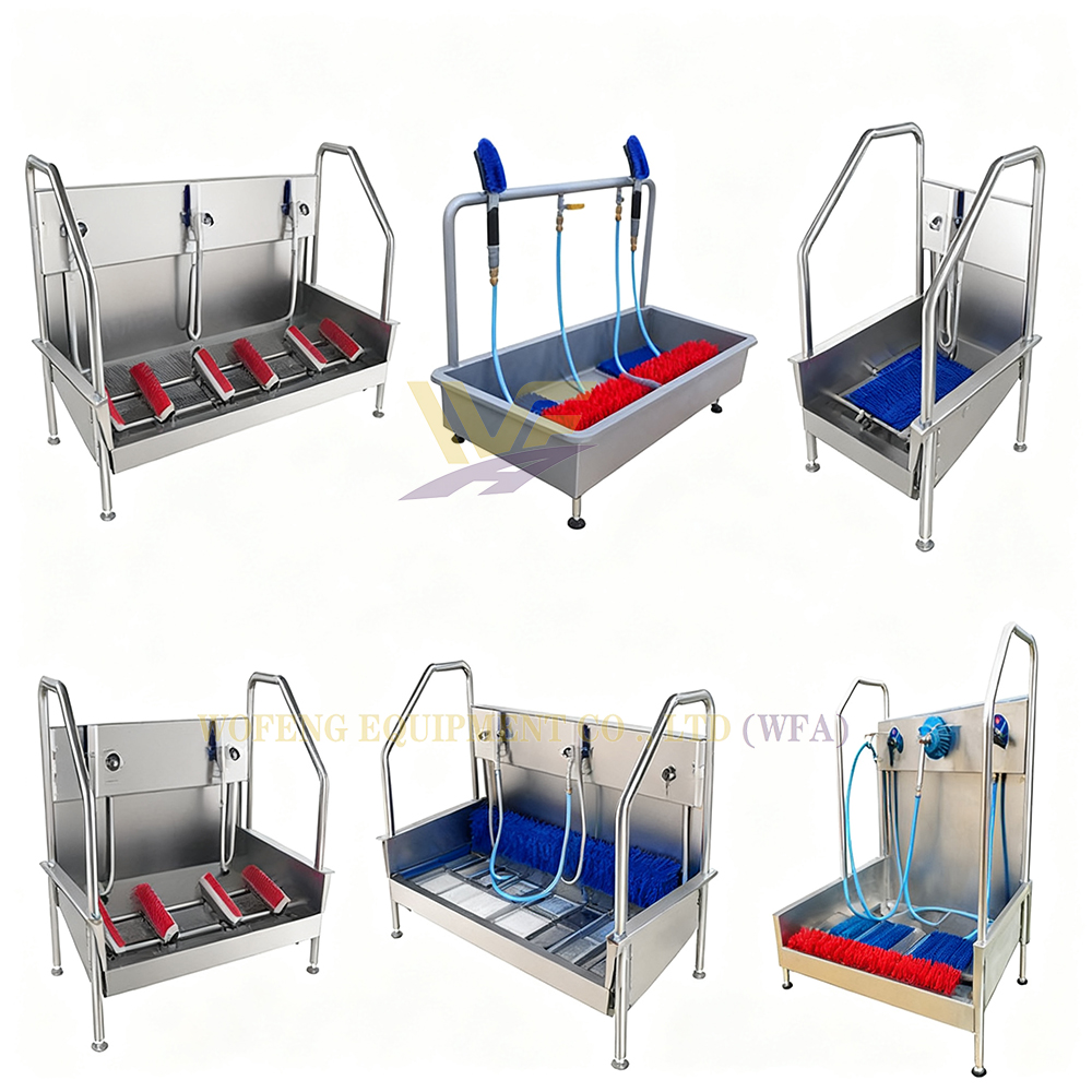 Slaughtering Equipment Manual Boot Washer Butcher Machine