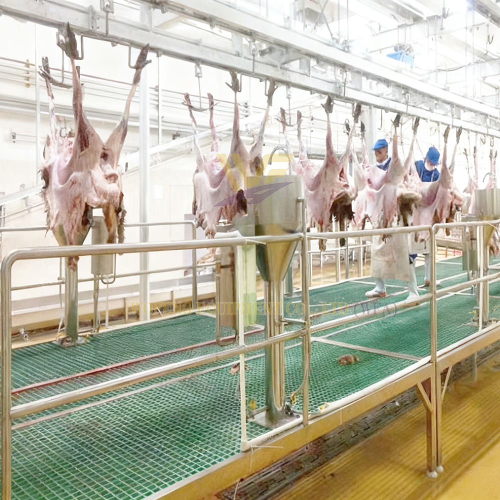 Slaughterhouse Balance Pre-stripping Automatic Line Butcher Solution