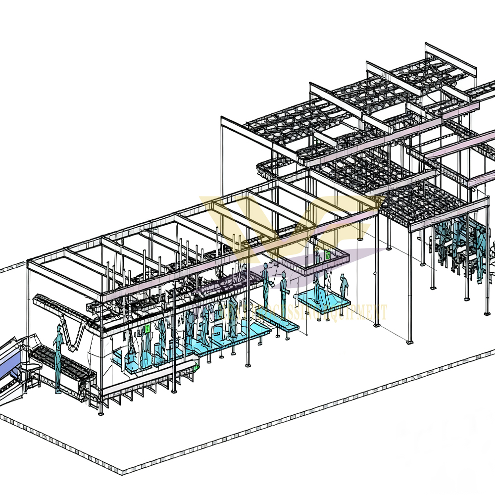 Complete Goat Slaughter Machine Sheep Butcher Equipment